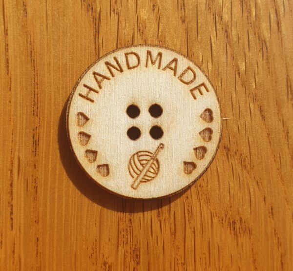 Circular Wooden Crafting Buttons - Image 20