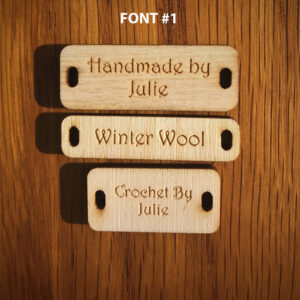 Rectangular Tag Font 1
