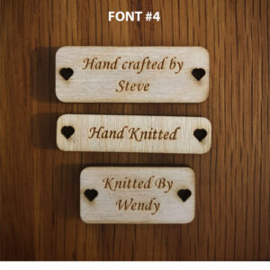 Rectangular Tag Font 4