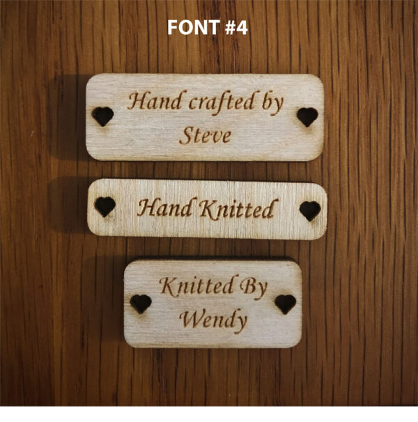 Rectangular Tag Font 4