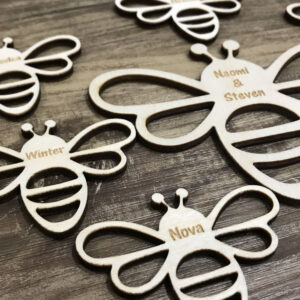 Personalised Bee Name/Gift Tag