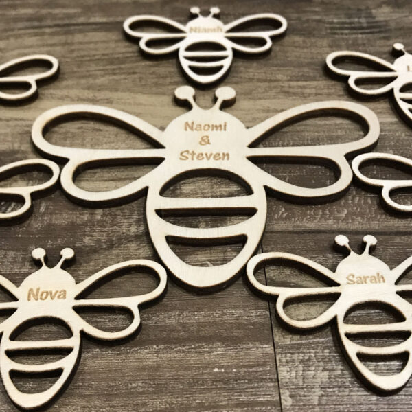 Personalised Bee Name/Gift Tag