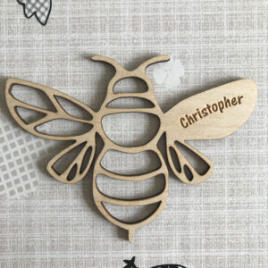 Personalised Bee Name/Gift Tag
