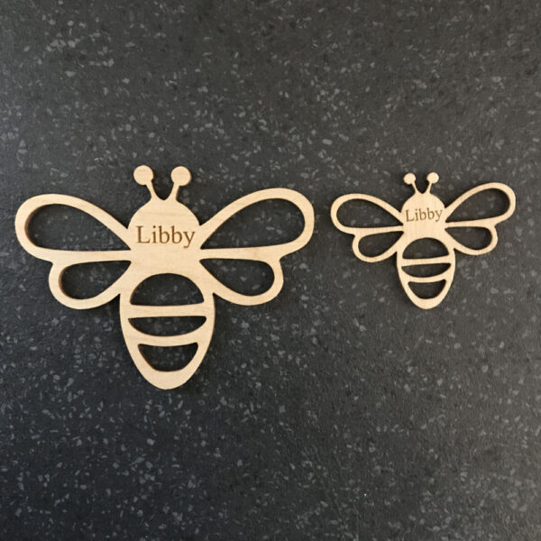 Personalised Bee Name/Gift Tag