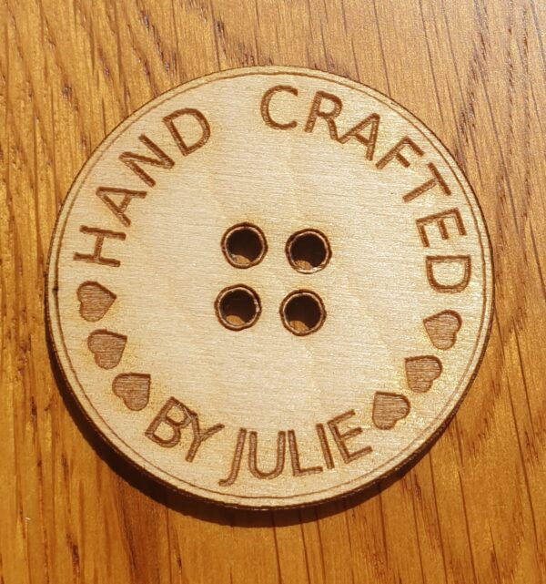 Circular Wooden Crafting Buttons - Image 16