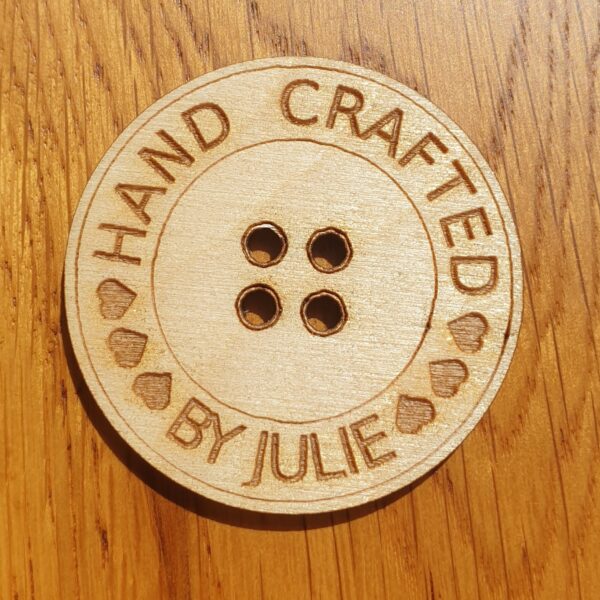 Circular Wooden Crafting Buttons - Image 17