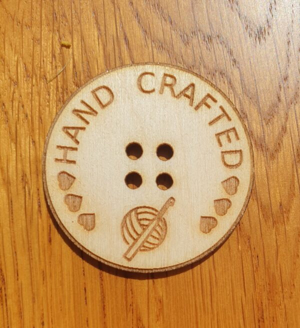 Circular Wooden Crafting Buttons - Image 11
