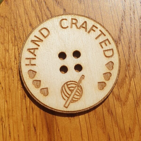 Circular Wooden Crafting Buttons - Image 15