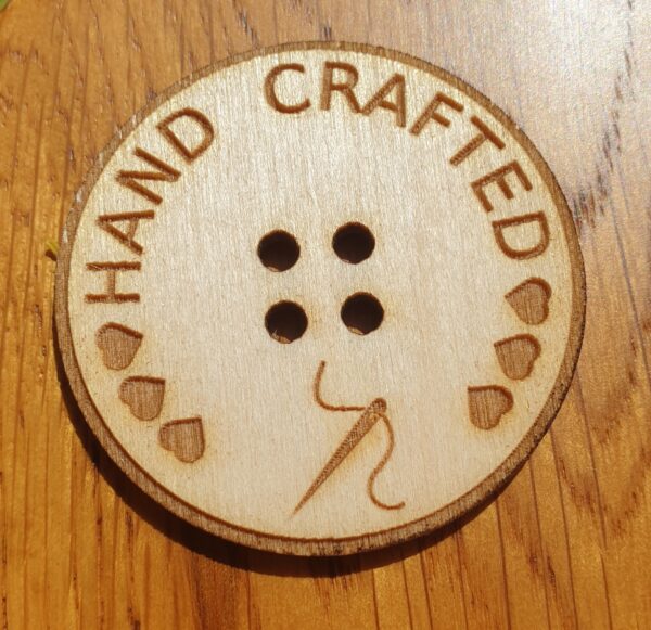 Circular Wooden Crafting Buttons - Image 12