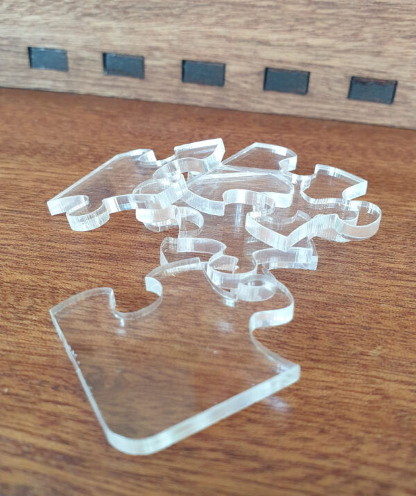 Clear Acrylic Jigsaw Puzzle