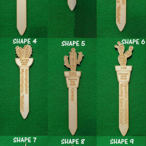 Cactus Tag All Shapes