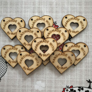 Heart Shaped With Cut Out By Mum