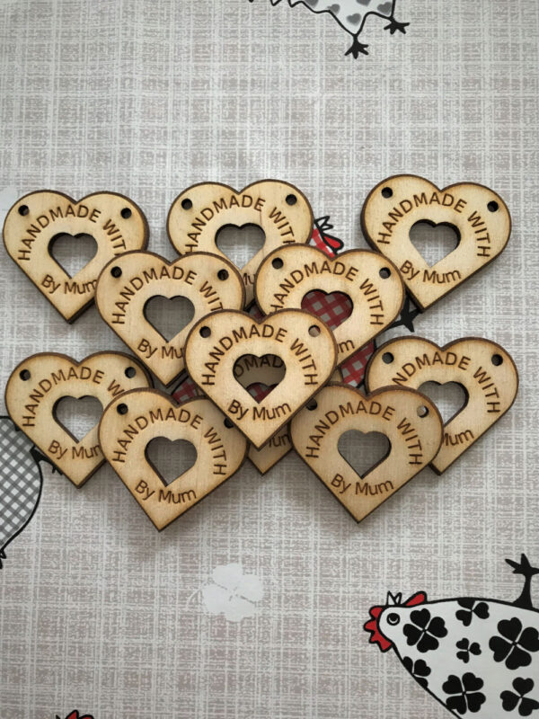 Heart Shaped With Cut Out By Mum