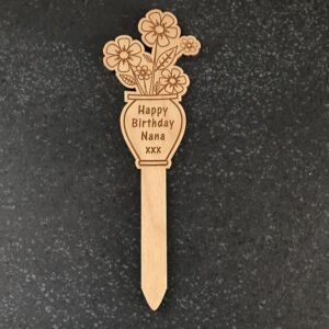 Flowers In Vase Plant Tag