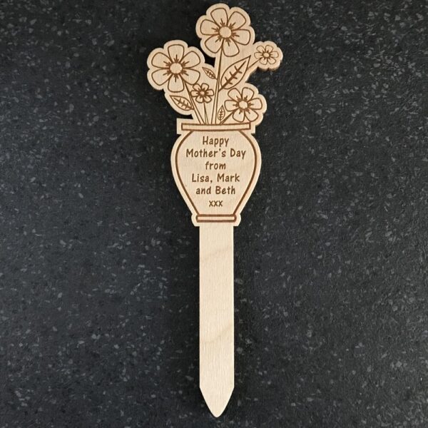 Flowers In Vase Plant Tag