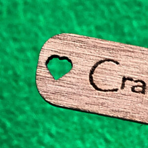 Walnut Heart Shaped Hole