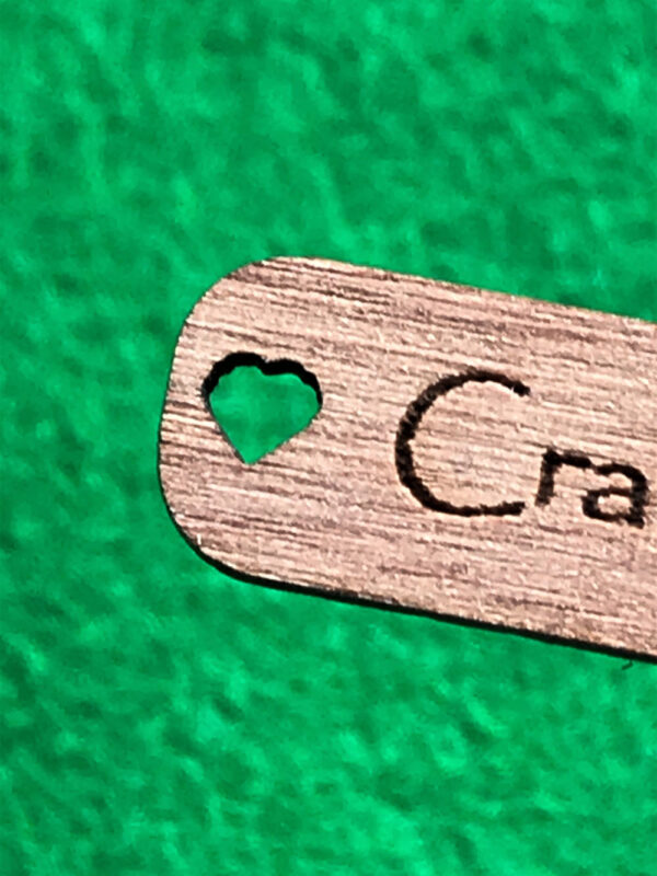 Walnut Heart Shaped Hole