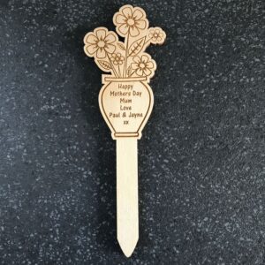 Flowers In Vase Plant Tag