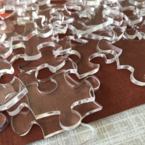 Clear Acrylic Jigsaw Puzzle