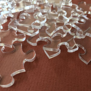 Clear Acrylic Jigsaw Puzzle
