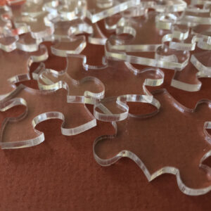 Clear Acrylic Jigsaw Puzzle