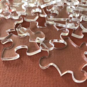 Clear Acrylic Jigsaw Puzzle