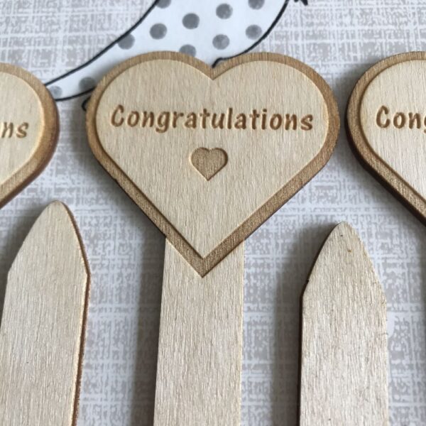 Heart Shaped Plant Tag