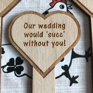 Heart Shaped Plant Tag