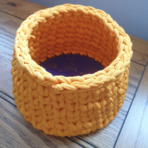 Circular Acrylic Patterned Crochet Base