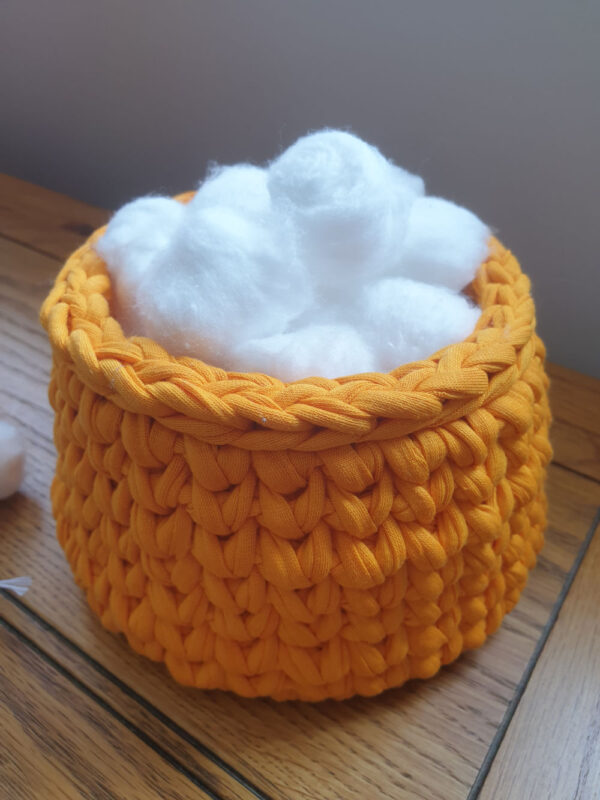 Circular Acrylic Patterned Crochet Base
