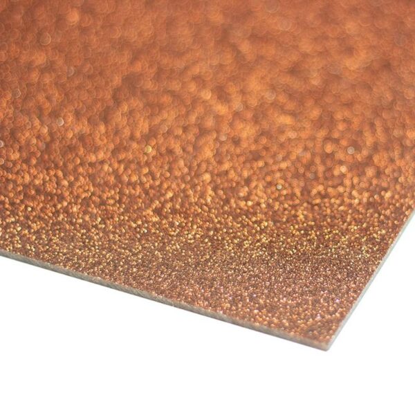 Acrylic Brown Glitter