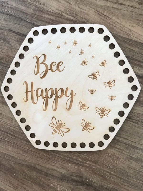 Bee Happy Basket Base