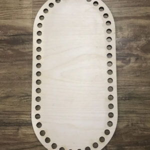 Rounded Rectangle Basket Base