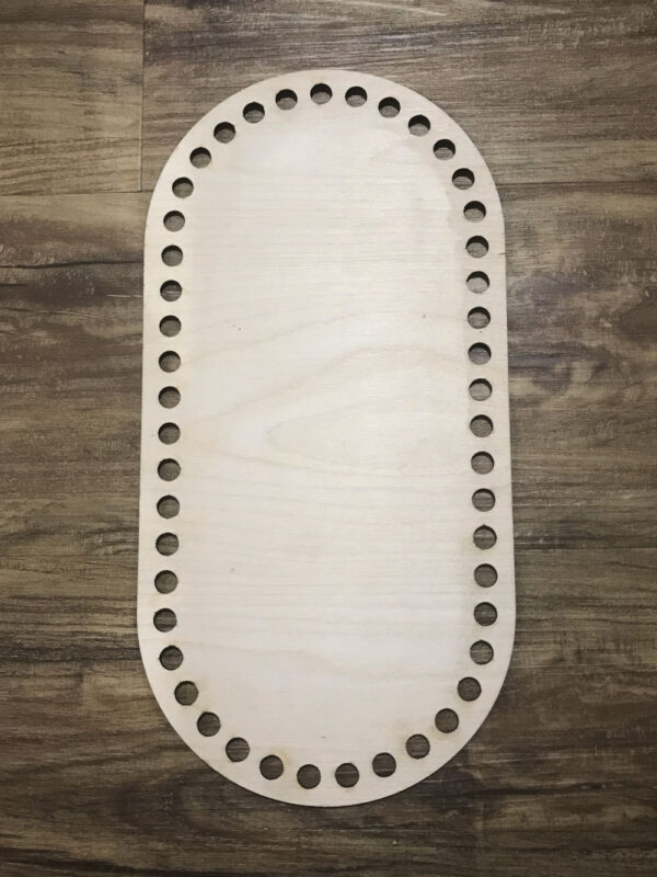 Rounded Rectangle Basket Base