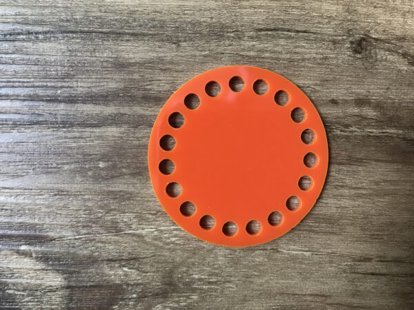 Coloured Acrylic Basket Base