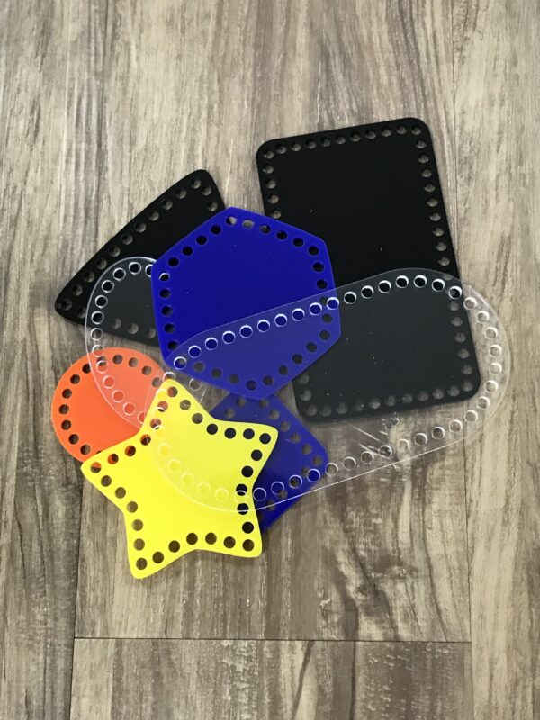 Coloured Acrylic Basket Base