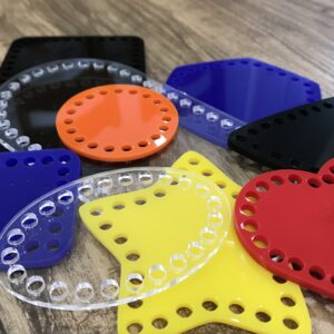 Coloured Acrylic Basket Base