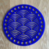 Circular Acrylic Patterned Crochet Base