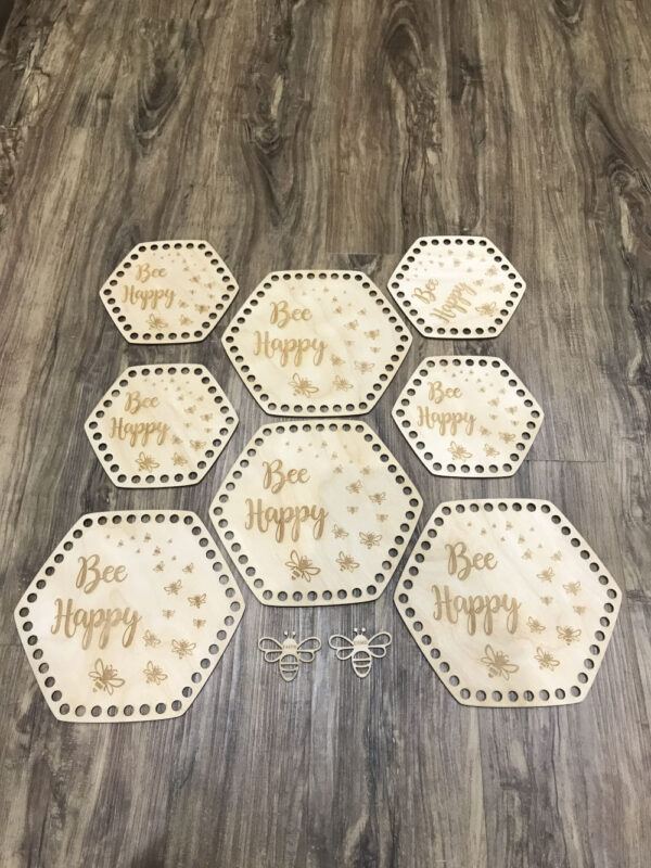 Bee Happy Basket Base