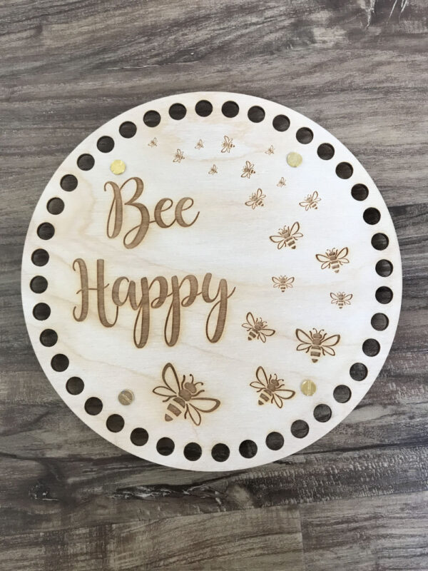 Bee Happy Basket Base