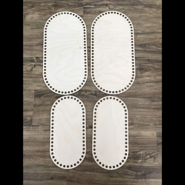 Wooden Crochet Bases