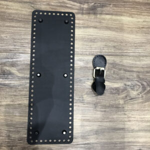 Leather Bag Base With Matching Buckle Fastener