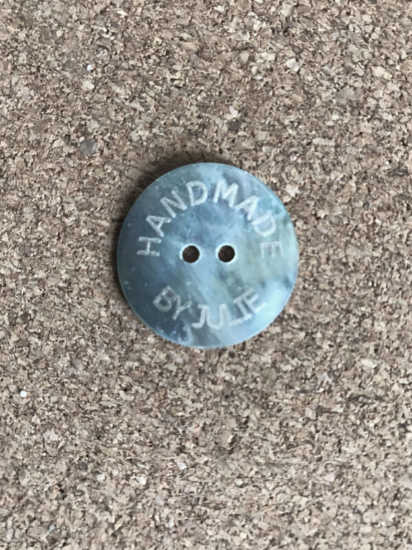 Personalised Mother Of Pearl Buttons