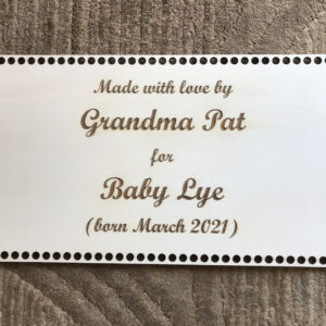 Personalised Moses Basket Base