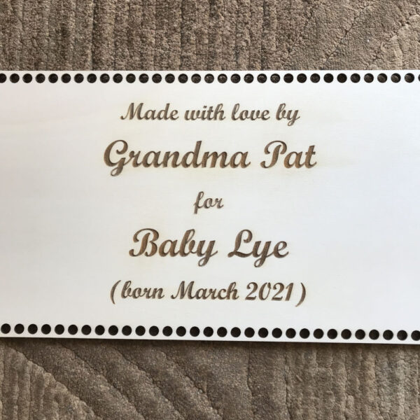 Personalised Moses Basket Base