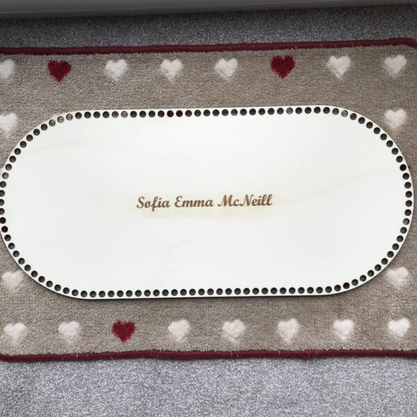 Personalised Moses Basket Base