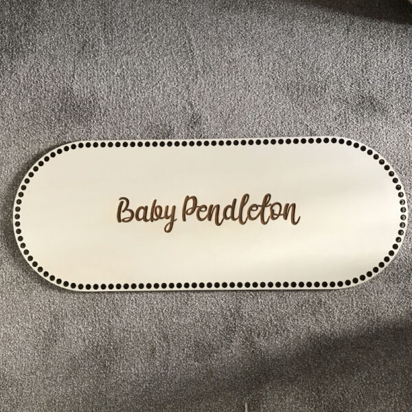 Personalised Moses Basket Base
