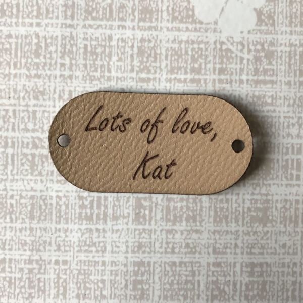 Custom Leather Tags