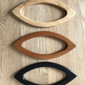 Wooden Oval Bag Handles