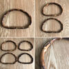 D-Shaped Bamboo Bag Handles